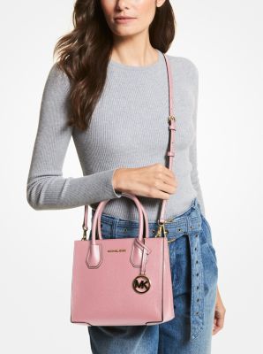 Sac à bandoulière Mercer de taille moyenne en cuir grainé