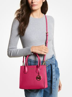 Mercer Medium Pebbled Leather Crossbody Bag