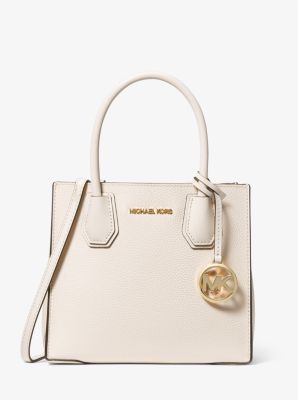 Michael Kors Mercer Medium Mercer Pebbled Leather Crossbody Bag