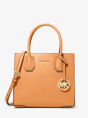 Mercer Medium Pebbled Leather Crossbody Bag