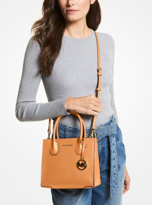 Mercer Medium Pebbled Leather Crossbody Bag image number 3