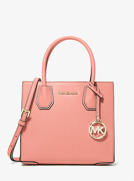 Mercer Medium Pebbled Leather Crossbody Bag | Michael Kors