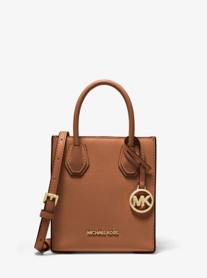 Crossbodytas Mercer van getrommeld leer, extra klein image number 0