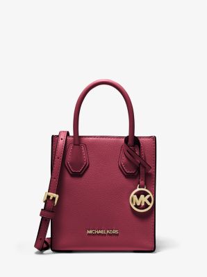 Michael kors mercer 2025 pebble leather crossbody