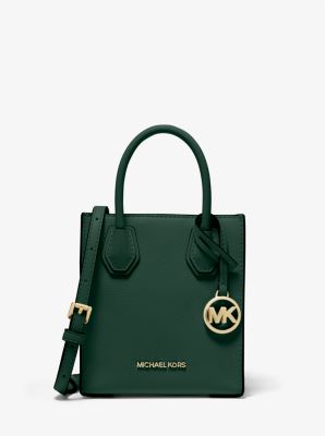 Mercer Extra-Small Pebbled Leather Crossbody Bag | Michael Kors