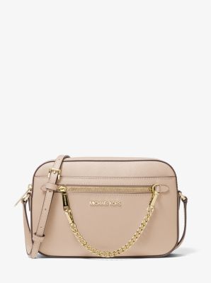 Jet Set Large Saffiano Leather Crossbody Bag | Michael Kors