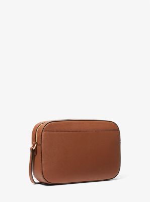 Jet Set Large Saffiano Leather Crossbody Bag