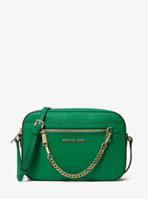 saai Consumeren Vrijwel Jet Set Large Saffiano Leather Crossbody Bag | Michael Kors