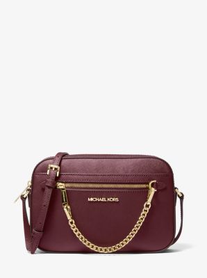 Jet Set Large Saffiano Leather Crossbody Bag | Michael Kors