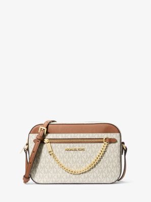 Jet Set Large Logo Crossbody Bag | Michael Kors