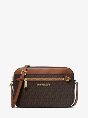 Jet Set Large Logo Crossbody Bag Michael Kors Canada