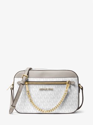 Jet Set Large Logo Crossbody Bag | Michael Kors