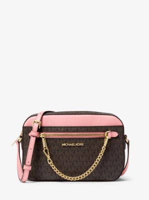 Jet Set Large Logo Crossbody Bag | Michael Kors