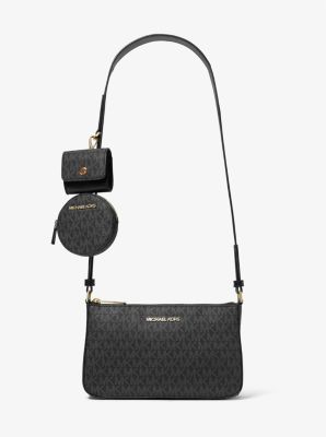 Jet Set Travel Small Logo Shoulder Bag with Pouches | Michael Kors