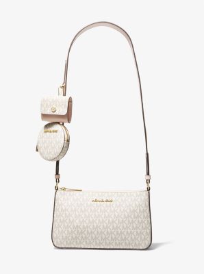 Jet Set Travel Small Logo Shoulder Bag with Pouches | Michael Kors