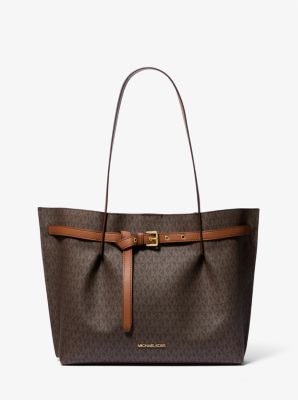 Michael Kors, Bags, Michael Kors Kenly Large Signature Logo Tape Tote