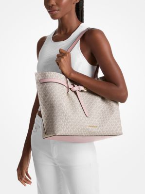 Michael Kors Bags | Michael Kors Kenly Tote | Color: Cream | Size: Large | Amandakinder84's Closet