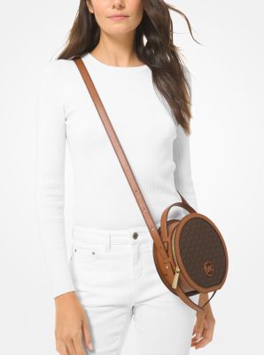 MichaelKors マイケル AIDY SM CANTEEN XBODY【送料0/国内即発】 Aidy Medium Logo Canteen Crossbody Bag | Michael Kors [US]