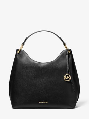 Joan Extra-Large Pebbled Leather Shoulder Bag | Michael Kors