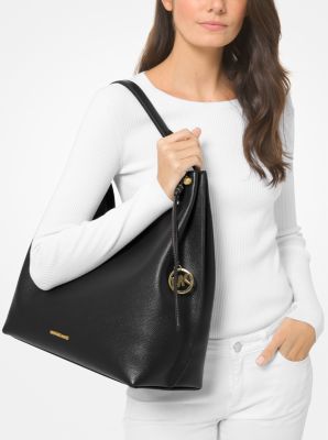 Buy the Michael Kors Leather Shoulder Handbag Lot Multicolor