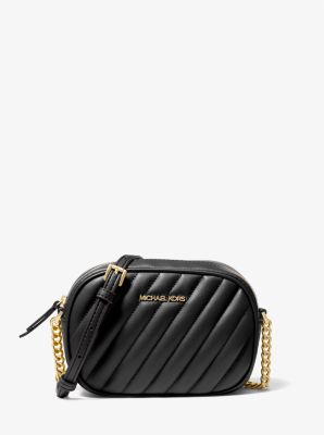 Total 50+ imagen michael kors black quilted crossbody bag