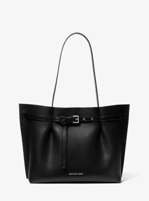 Emilia Large Pebbled Leather Tote Bag