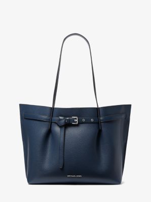 Sac fourre tout Mirella de taille moyenne en cuir grain Michael