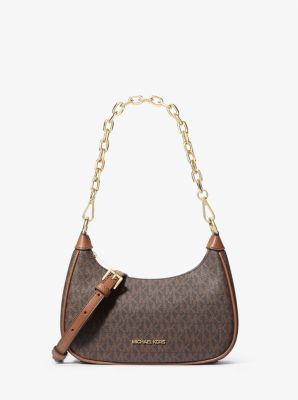 Cora Medium Signature Logo Shoulder Bag