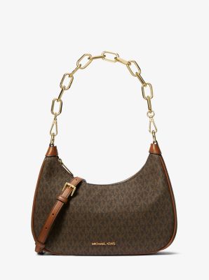 Cora Large Signature Logo Shoulder Bag image number 0