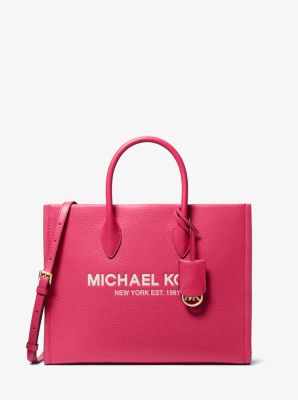 Emilia Large Pebbled Leather Tote Bag | Michael Kors