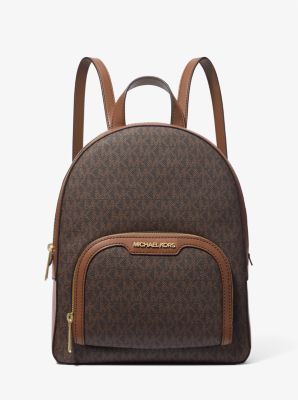 Michael Kors Slater Extra Small Logo Signature Backpack Convertible $258  NWT