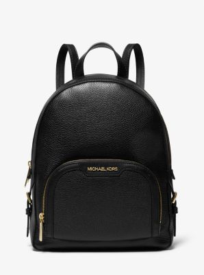 Michael Kors, Bags, New Mk Jet Set Medium Pebbled Leather Backpack