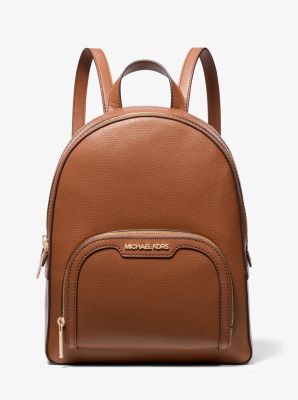 Jaycee Medium Pebbled Leather Backpack image number 0