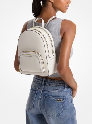 Sac à dos Jaycee de taille moyenne en cuir grainé image number 3