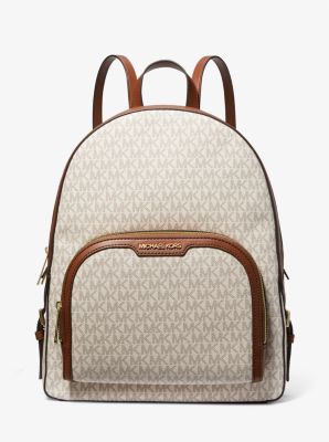 Michael Kors Jaycee Extra Small Convertible Zip Pocket Backpack Bag Vanilla
