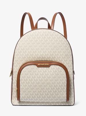 Michael Kors Jaycee Extra Small Convertible Zip Pocket Backpack Bag Vanilla