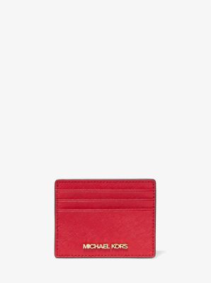 Medium Saffiano Leather Shoulder Bag and Card Case Gift Set image number 3