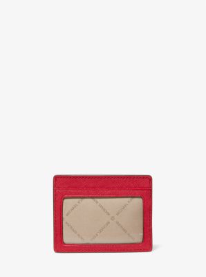 Medium Saffiano Leather Shoulder Bag and Card Case Gift Set image number 5