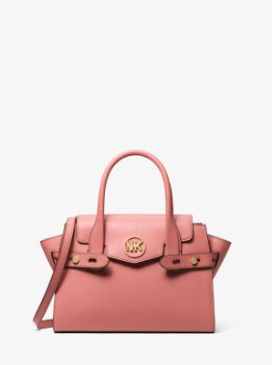 Michael Kors Carmen Medium Flap Satchel Shoulder Bag