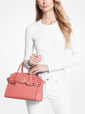 Michael Michael Kors Carmen Leather Shoulder Bag