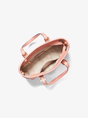 Jet Set Travel Extra-Small Embossed Pebbled Leather Tote Bag