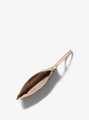 Pochette-bracelet Jet Set de taille moyenne &agrave; blocs de couleurs et &agrave; logo graphique &agrave; dragonne crois&eacute;e