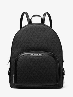 Michael Kors Jaycee Logo Backpack (Black) 35S2S8TB7B-001 - AllGlitters