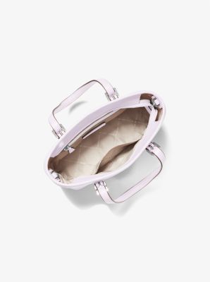 Jet Set Travel Extra-Small Logo Embossed Pebbled Leather Tote