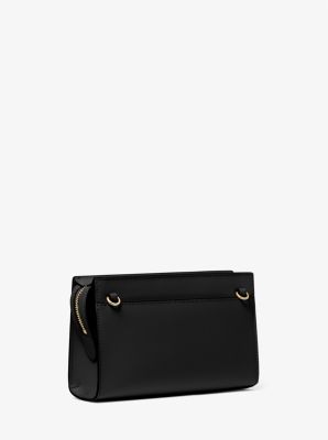 Sheila Small Faux Saffiano Leather Crossbody Bag