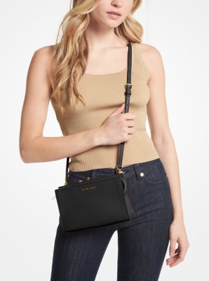 Sheila Small Faux Saffiano Leather Crossbody Bag | Michael Kors