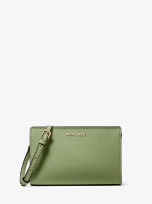 Sheila Small Faux Saffiano Leather Crossbody Bag | Michael Kors