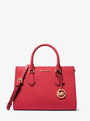 Michael Kors Saffiano Satchel Purse authentic Bag