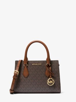 Sheila Small Signature Logo Satchel image number 0