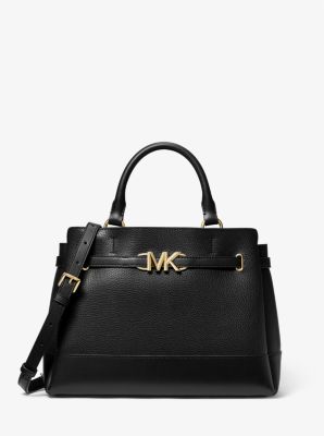 Reed Large Leather Belted Satchel | Michael Kors